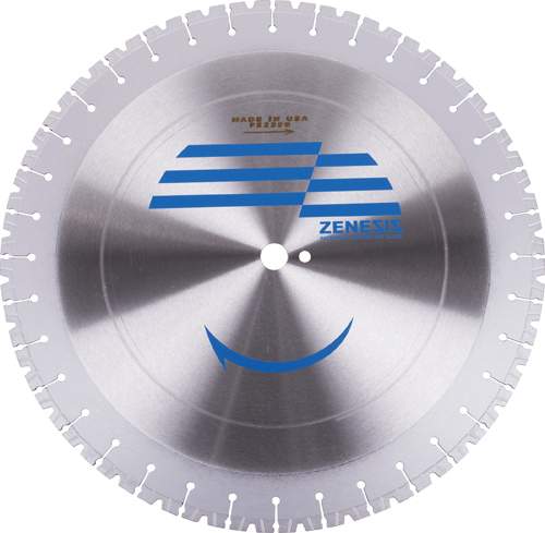 V NOTCH ZENESIS WALL SAW BLADE